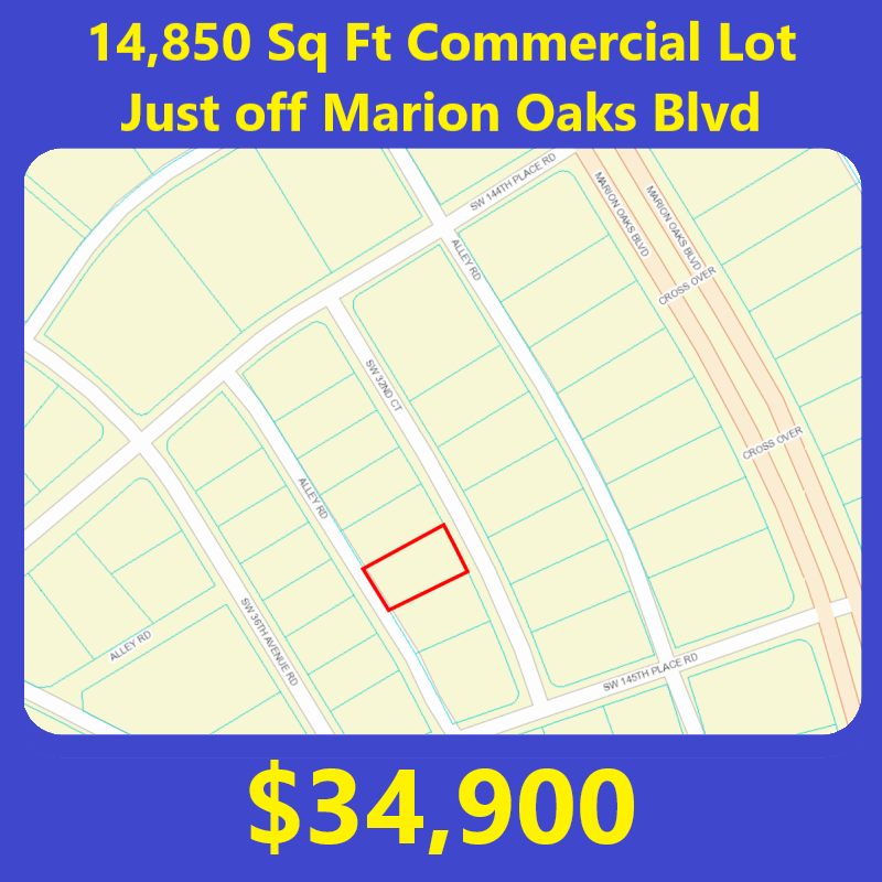 Marion Oaks B2 Commercial Lot Florida Land Now