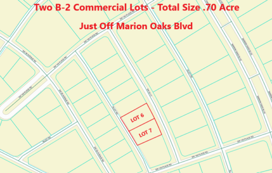 Marion Oaks B-2 Commercial Lots